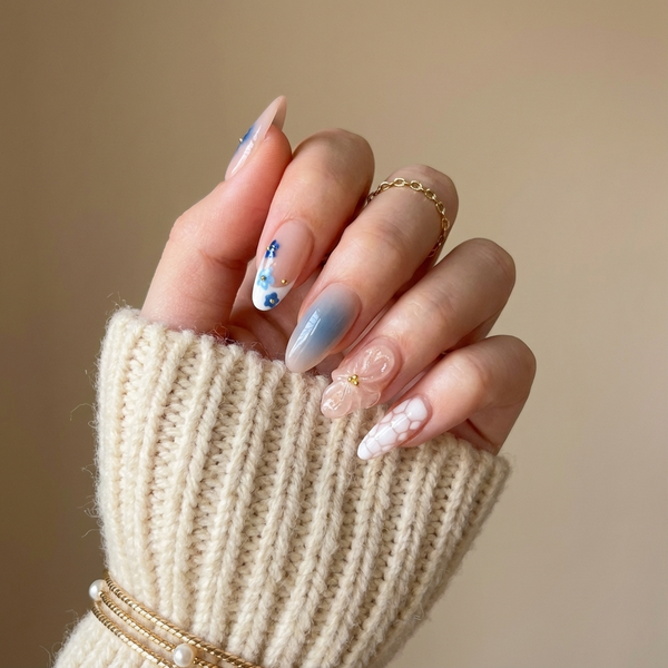 Blue Ombre Garden