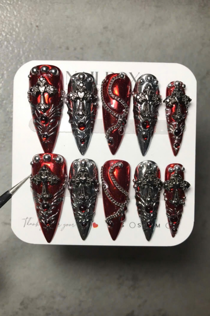 Blood Moon Crosses