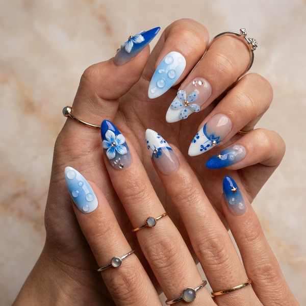 Blue Porcelain Garden