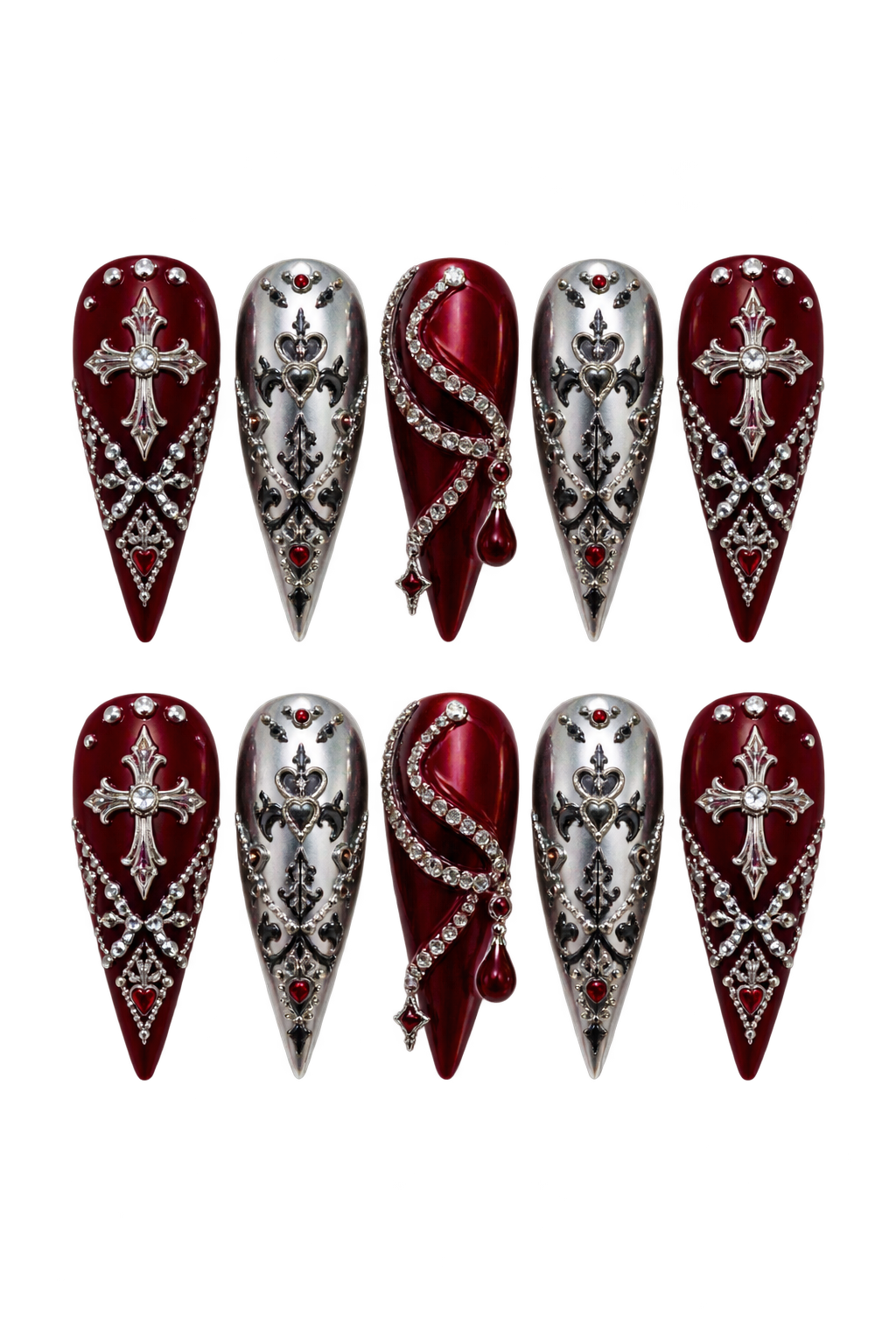 Blood Moon Crosses
