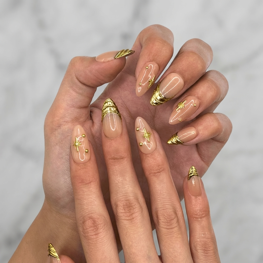 Gold Star Nude