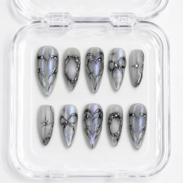 Silver Lunar Heart.