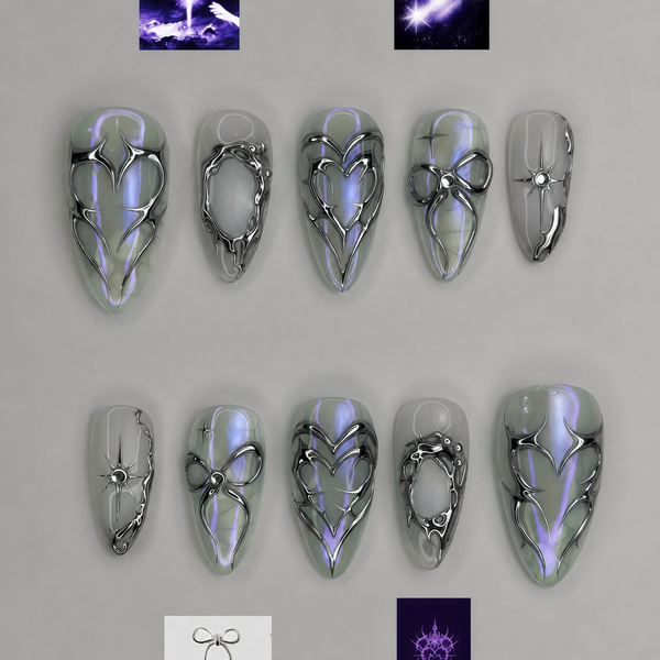 Silver Lunar Heart.