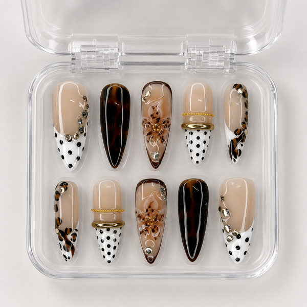 Mocha Dalmatian Luxe