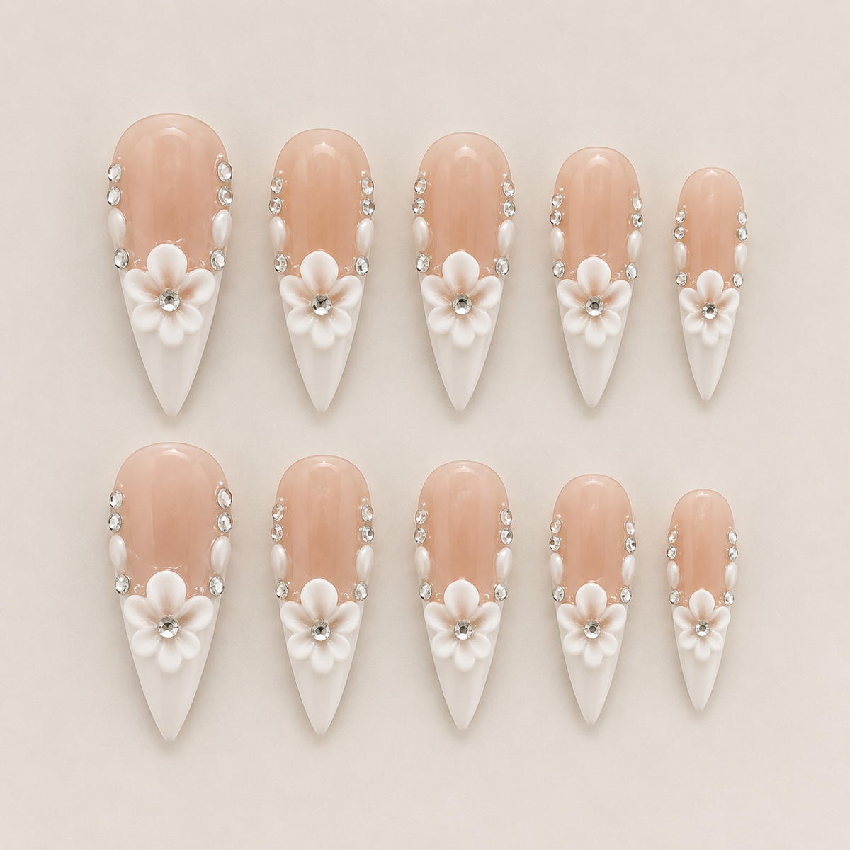 Blush Daisy Charm