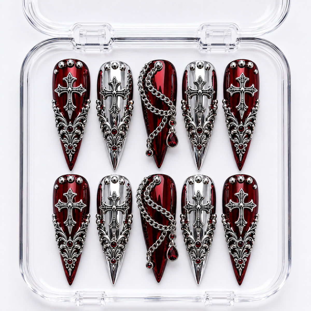 Blood Moon Crosses