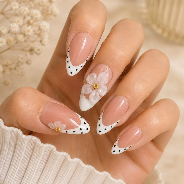 Pearl Daisy Dots