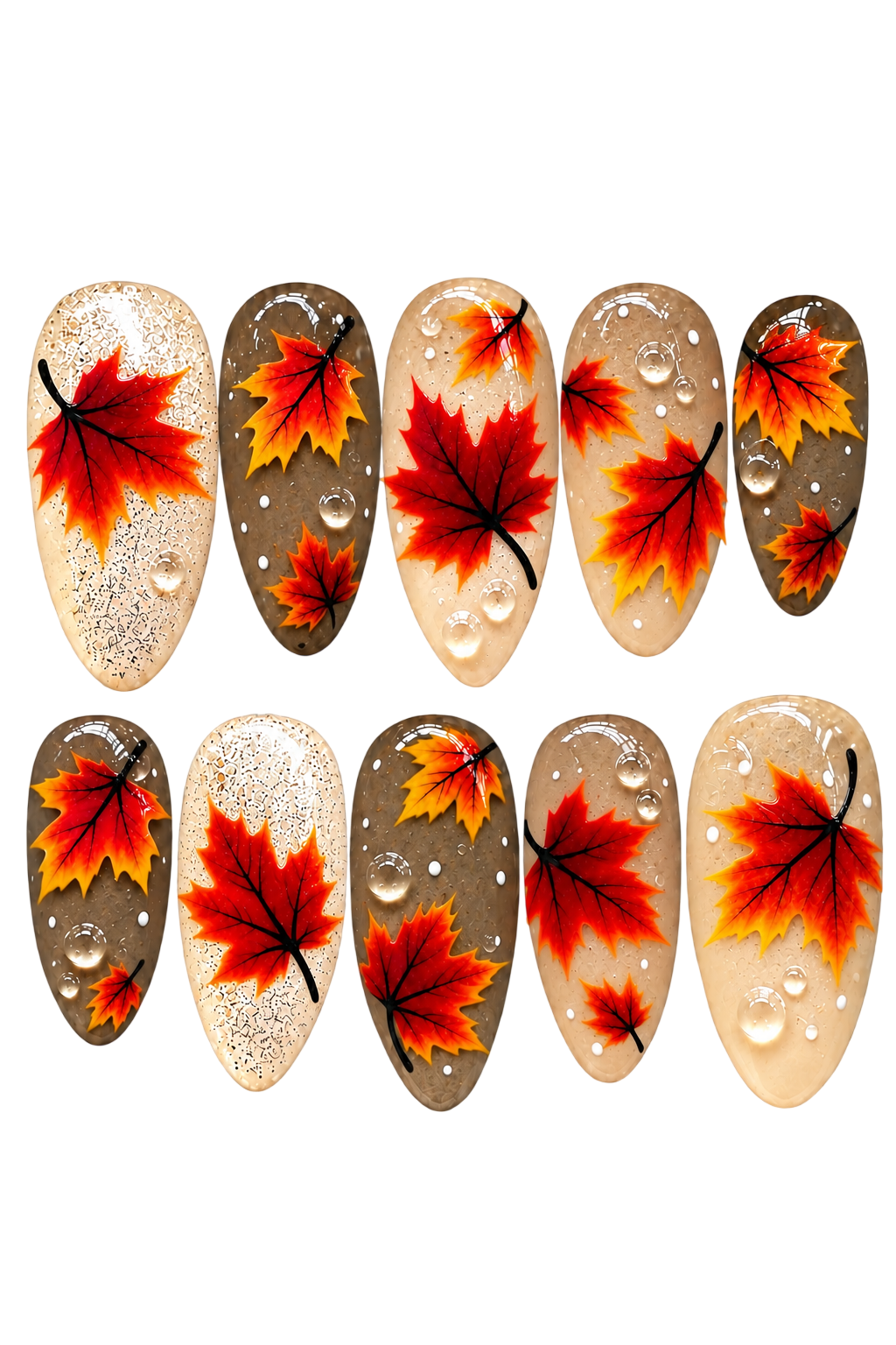 Crimson Maple Rain