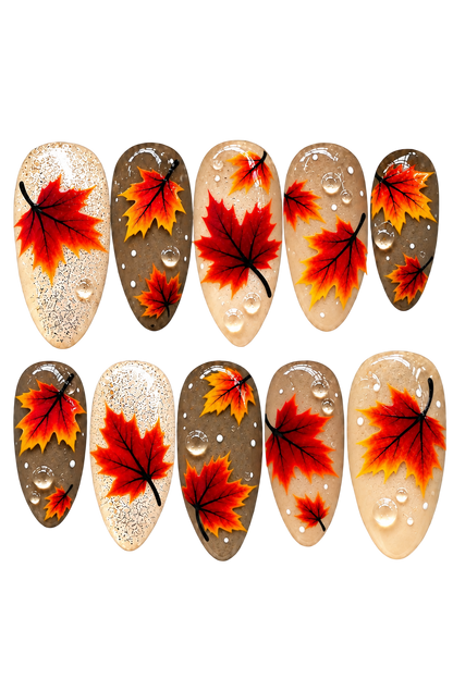 Crimson Maple Rain