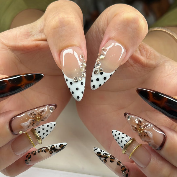 Mocha Dalmatian Luxe