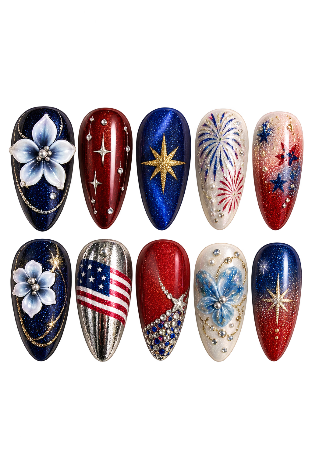 Floral Patriotic