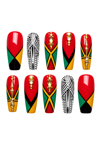 Red, Black & Gold