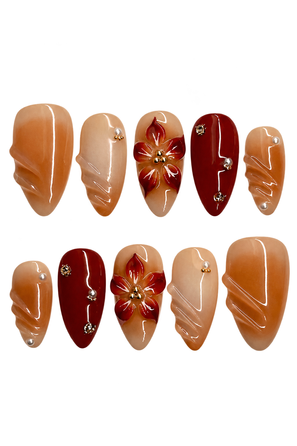 Caramel Wine Floral