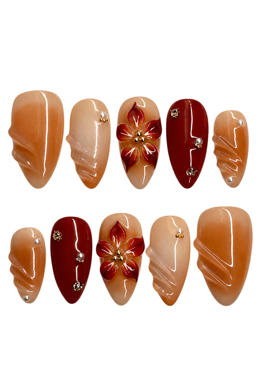 Caramel Wine Floral