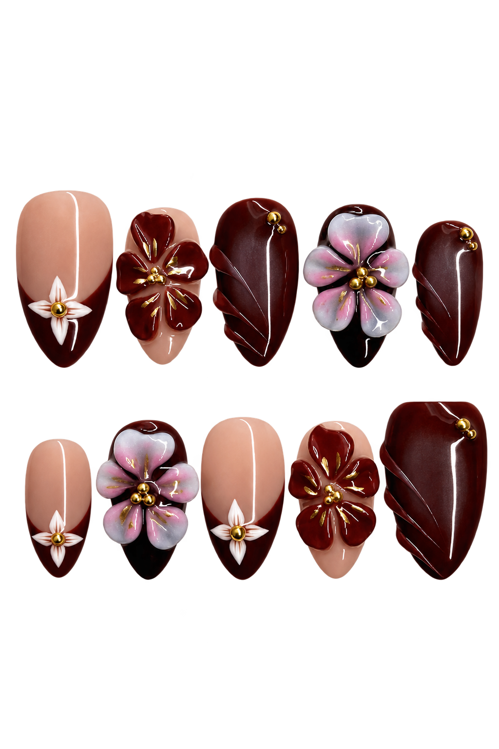 Dark Chocolate Floral